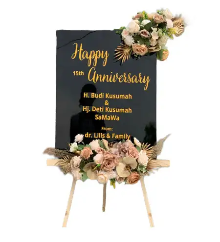 Papan Bunga Akrilik Belikanget