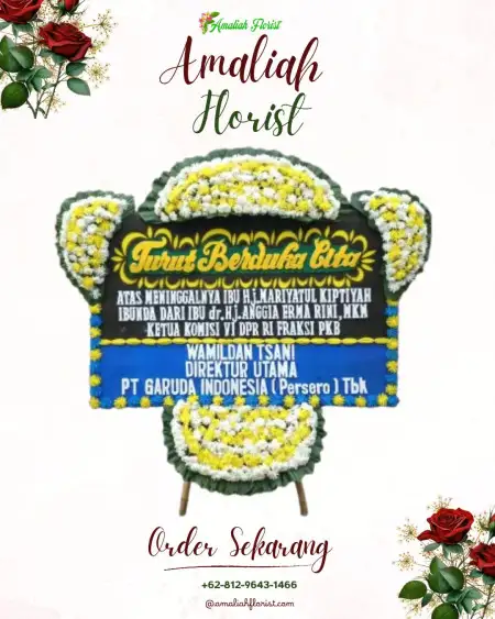 Papan Bunga Duka Belikanget